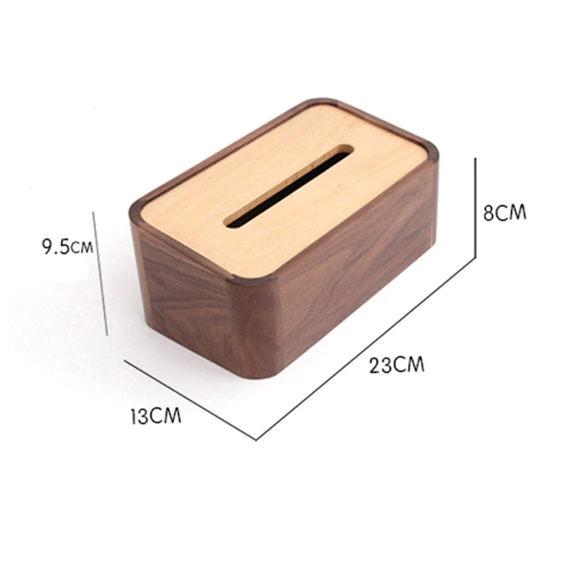 Solid Wood Tissue Box